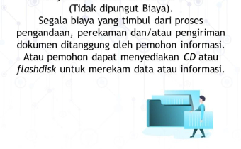Biaya pelayanan Informasi Publik PPID Bawaslu Kabupaten Pulang Pisau