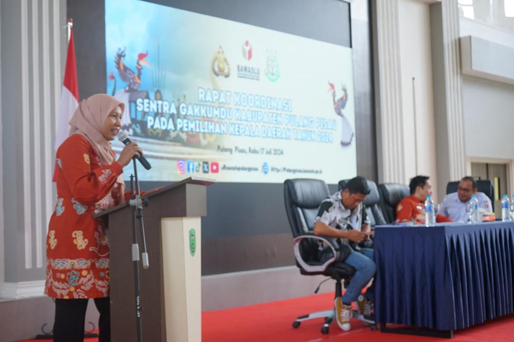 Rapat Koordinasi (Rakor) Sentra Gakkumdu Pada Pilkada Serentak Tahun 2024