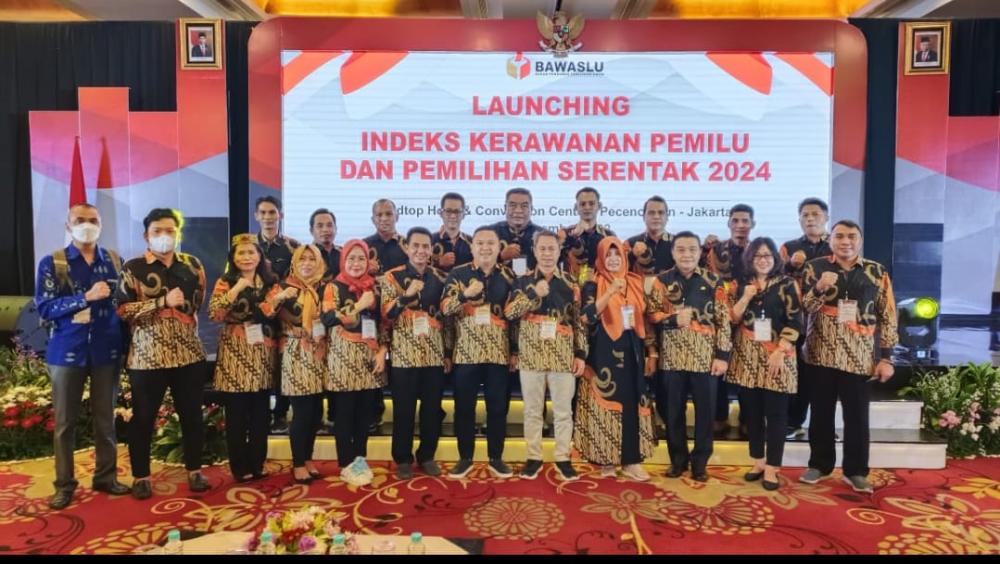 BAWASLU PULPIS IKUTI LAUNCHING IKP DI JAKARTA