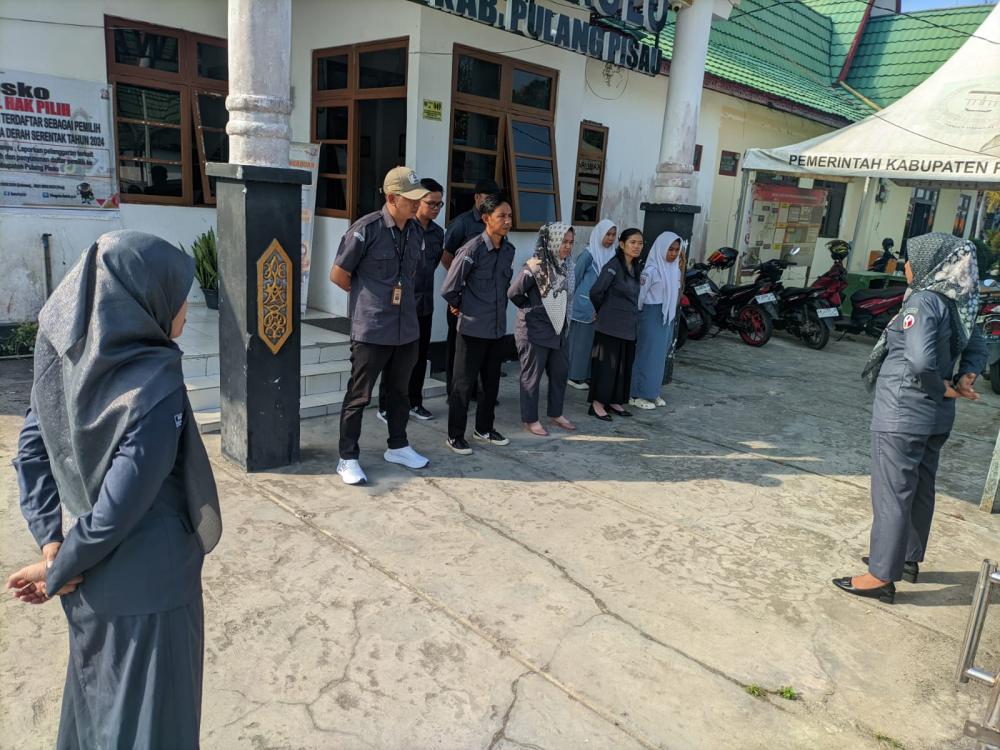 Sukseskan Pilkada Serentak Tahun 2024 Bawaslu Pulang Pisau Lakukan Sosialisasi Kawal Hak Pilih