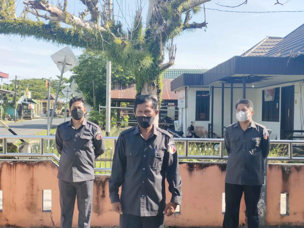 LAKSANAKAN APEL PAGI, KETUA BAWASLU KABUPATEN PULANG  PISAU SAMPAIKAN HAL INI