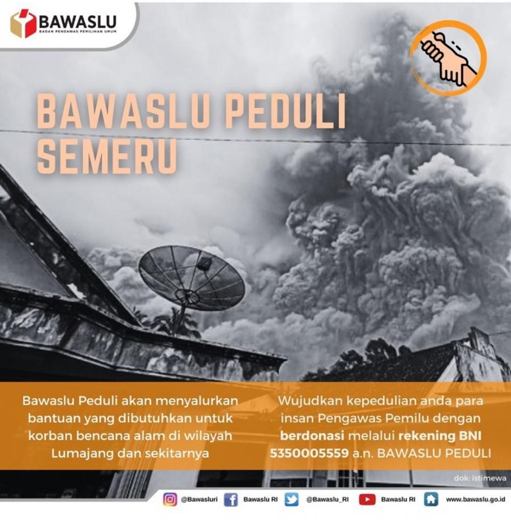 BAWASLU PEDULI SEMERU