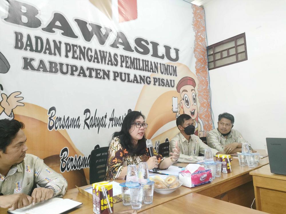 BAWASLU KABUPATEN PULANG PISAU GELAR SIMULASI PENYELESAIAN SENGKETA PEMILU/PEMILIHAN