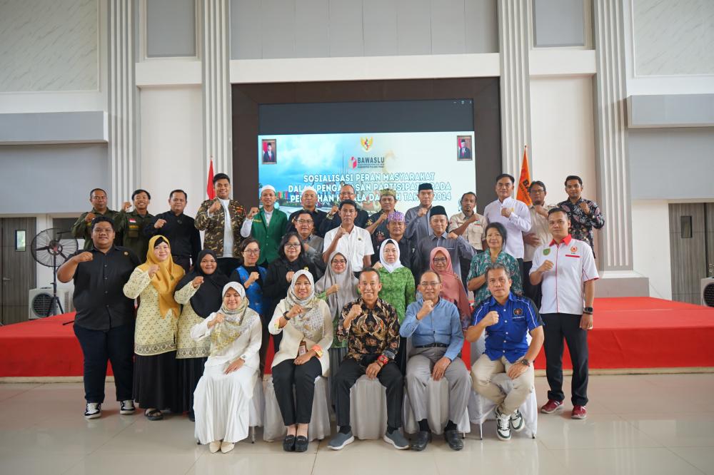 Bawaslu Pulang Pisau Sosialisasi Peran Masyarakat demi Terlaksananya Pilkada Berkualitas