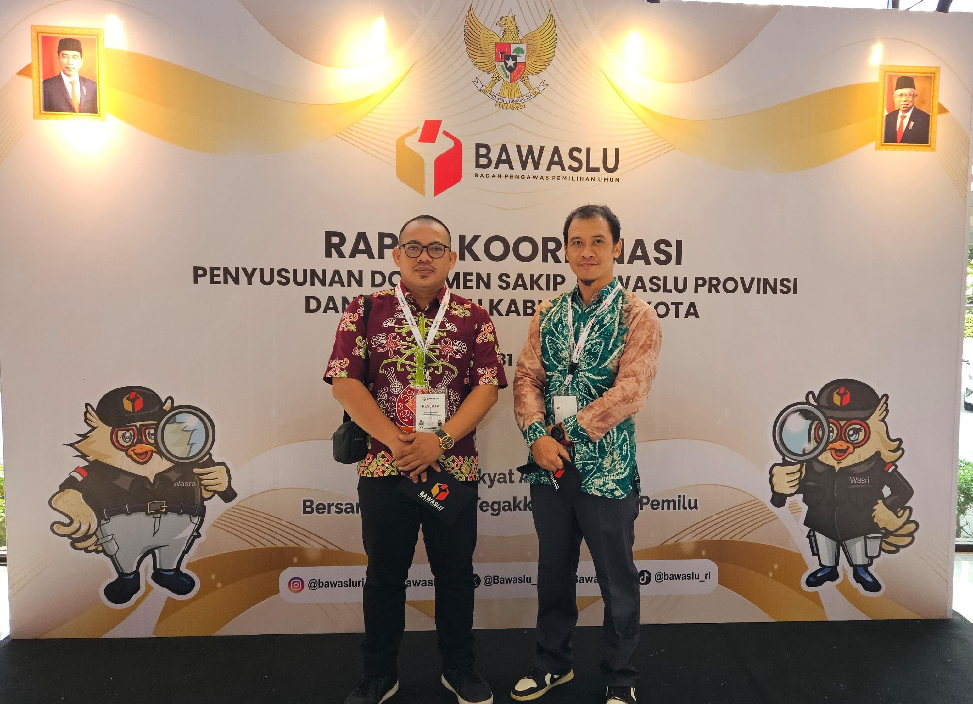 Bawaslu Pulpis Terut berpartisipasi pada Koordinasi Penyusunan Dokumen Sistem Akuntabilitas Kinerja Instansi Pemerintah (SAKIP