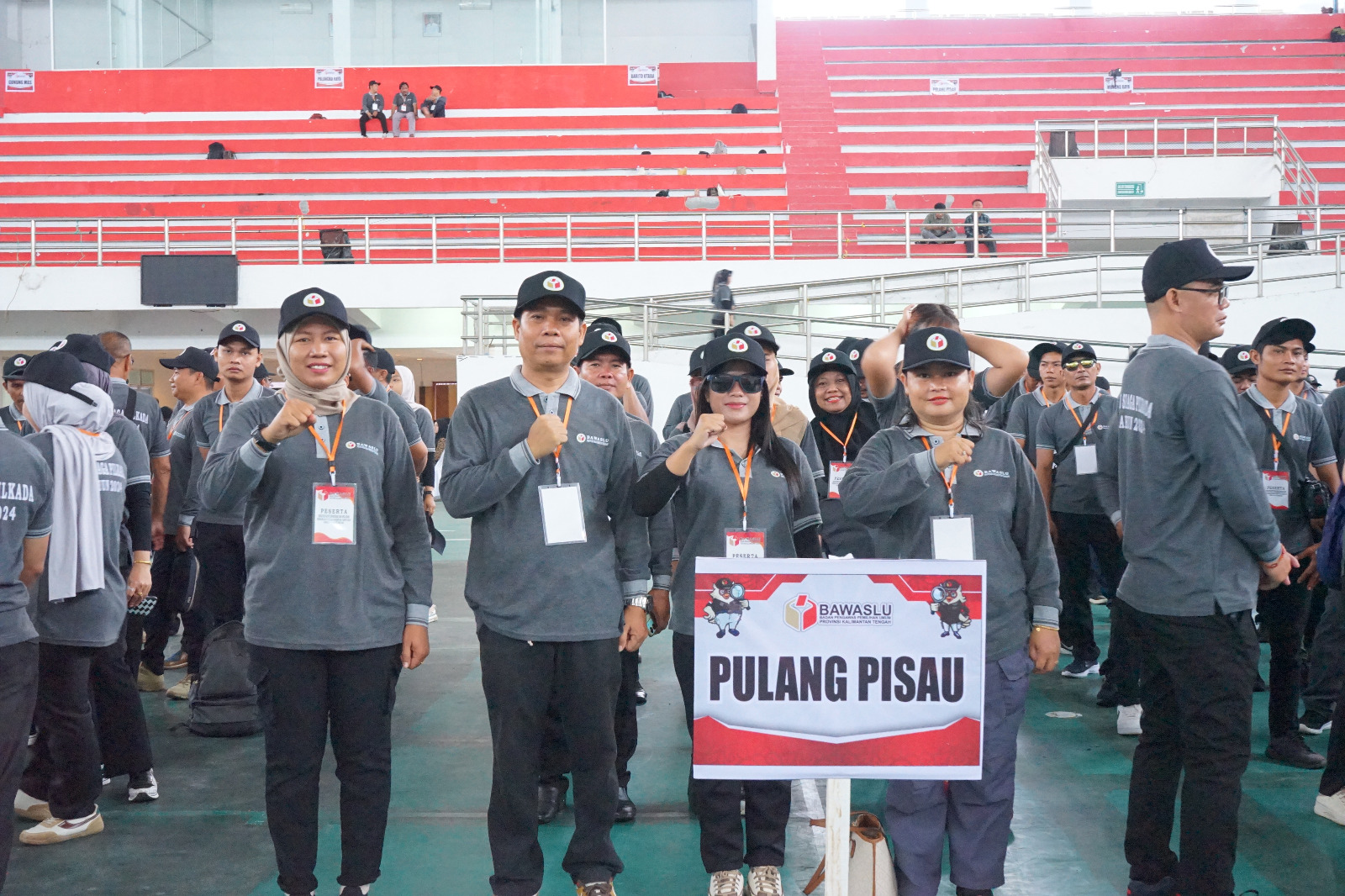 Apel Siaga Pengawasan Pilkada Bawaslu Provinsi Kalimantan Tengah Tahun 2024