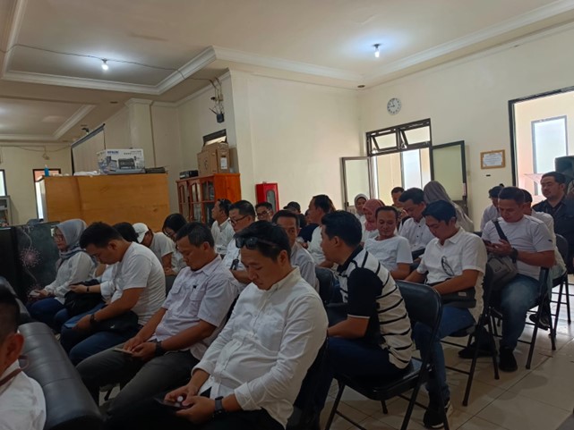 Ketua dan Anggota Serta Staff Bawaslu Kabupaten Pulang Pusau Mengikuti Rapat Evaluasi Pencegahan dan Partisimasi Masyarakat (Parmas)