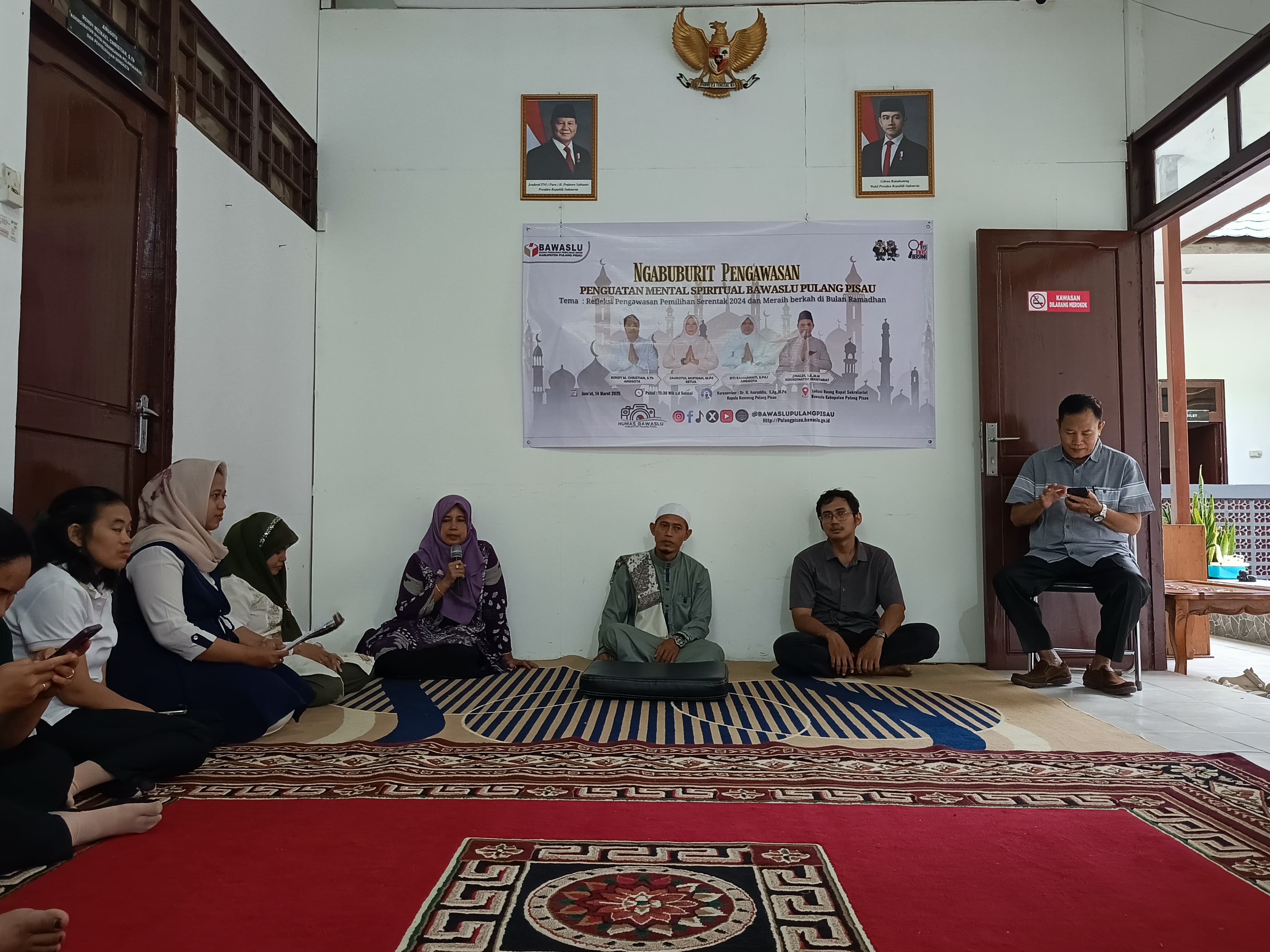 Arahan Dari Bawaslu Provinsi Kalimantan Tengah Ibu Hj. Siti Wahidah