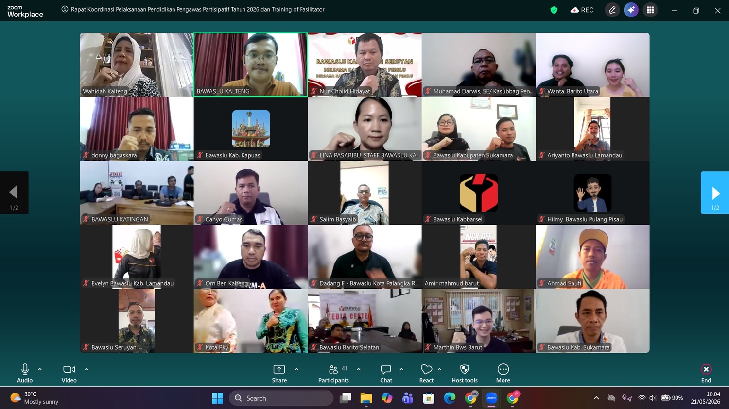 Dokumentasi Bawaslu Pulang Pisau