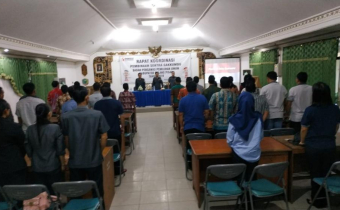 RAPAT KOODINATOR KOORDINASI PEMBINAAN SENTRA GAKKUMDU BAWASLU KABUPATEN PULANG PISAU TAHUN 2019