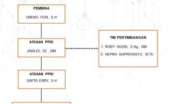 Struktur PPID Bawaslu Kabupaten Pulang Pisau