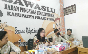 BAWASLU KABUPATEN PULANG PISAU GELAR SIMULASI PENYELESAIAN SENGKETA PEMILU/PEMILIHAN
