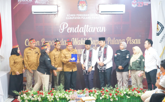 HARI KEDUA, BAWASLU LAKUKAN PENGAWASAN KETAT PADA PENDAFTARAN BAPASLON BUPATI DAN WAKIL BUPATI PULANG PISAU