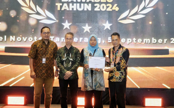Bawaslu Kabupaten Pulang Pisau menjadi salah satu yang menjadi terbaik dan mendapatkan Anugerah Keterbukaan Informasi Publik Bawaslu Tahun 2024