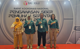 SIAP HADAPI PILKADA BAWASLU PULPIS IKUTI RAKOR PENGAWASAN SIBER PADA PEMILIHAN 2024