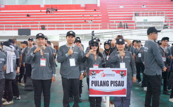 Apel Siaga Pengawasan Pilkada Bawaslu Provinsi Kalimantan Tengah Tahun 2024