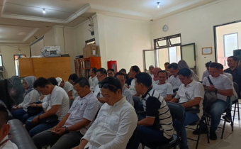 Ketua dan Anggota Serta Staff Bawaslu Kabupaten Pulang Pusau Mengikuti Rapat Evaluasi Pencegahan dan Partisimasi Masyarakat (Parmas)