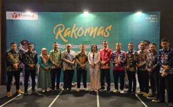 Rapat Koordinasi Nasional Penguatan Pencegahan Pelanggaran, Partisipasi Masyarakat, Hubungan Antar Lembaga serta Pengawasan Tahapan Penyusunan Daftar Pemilihan Gubernur dan Wakil Gubernur, Bupati dan Wakil Bupati serta Walikota dan Wakil Walikota Tahun 2024